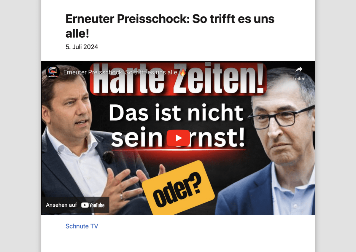 Erneuter Preisschock: So trifft es uns alle!