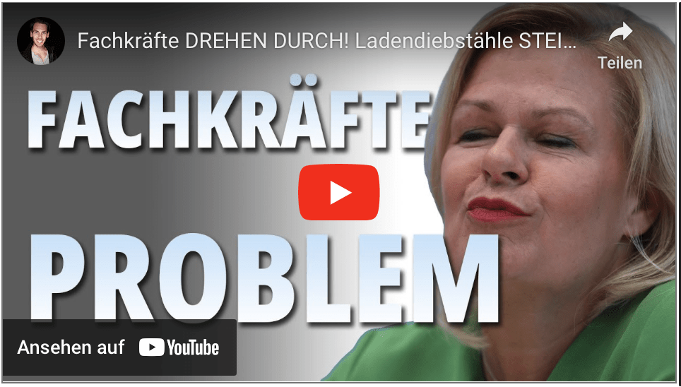 Fachkräfte DREHEN DURCH! Ladendiebstähle STEIGEN!