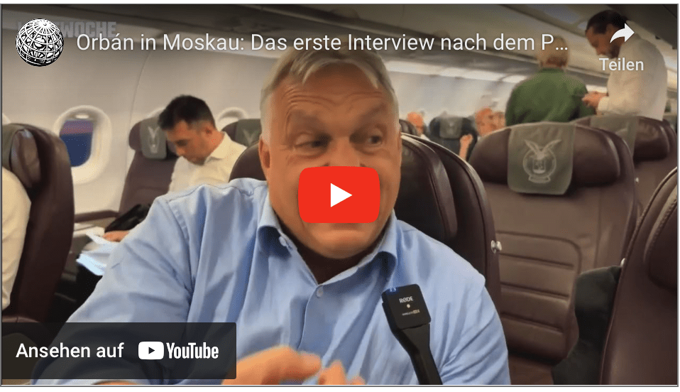Orbán in Moskau: Das erste Interview nach dem Putin-Gipfel!