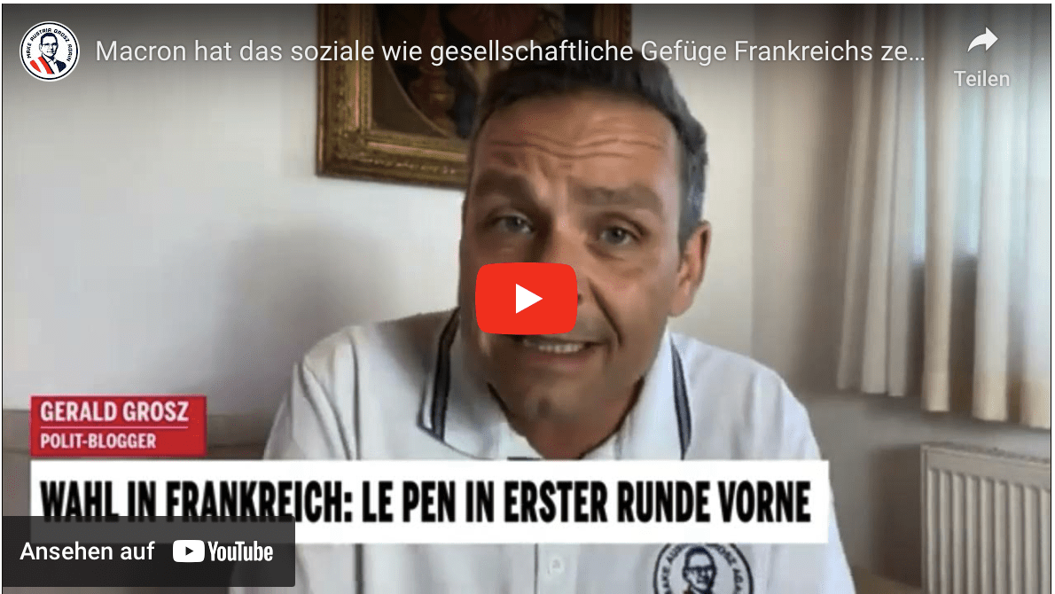 Macron hat das soziale wie gesellschaftliche Gefüge Frankreichs zerstört!