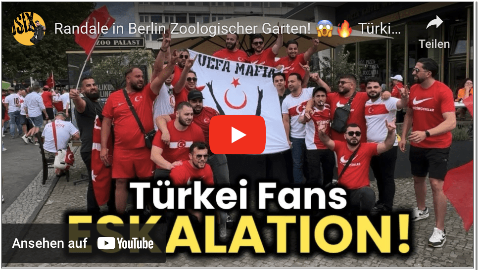 Randale in Berlin Zoologischer Garten! Türkische Fans ESKALIEREN!