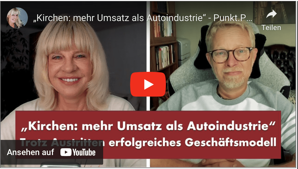 „Kirchen: mehr Umsatz als Autoindustrie“ – Punkt.PRERADOVIC mit Jens Berger!