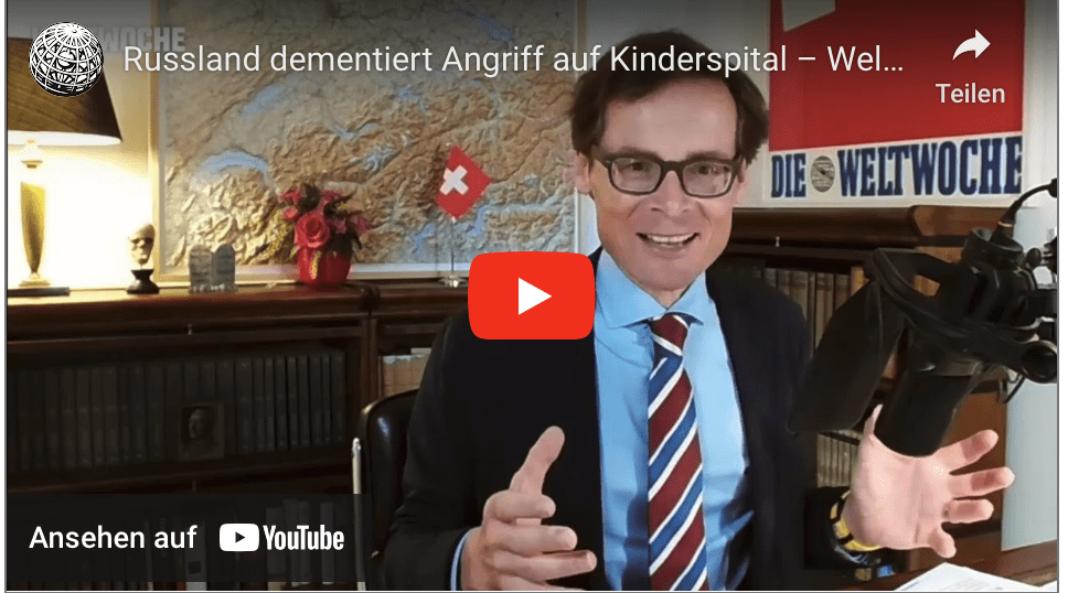 Russland dementiert Angriff auf Kinderspital – Weltwoche Daily CH