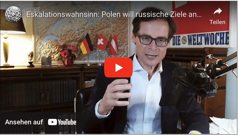 Eskalationswahnsinn: Polen will russische Ziele angreifen – Weltwoche Daily DE
