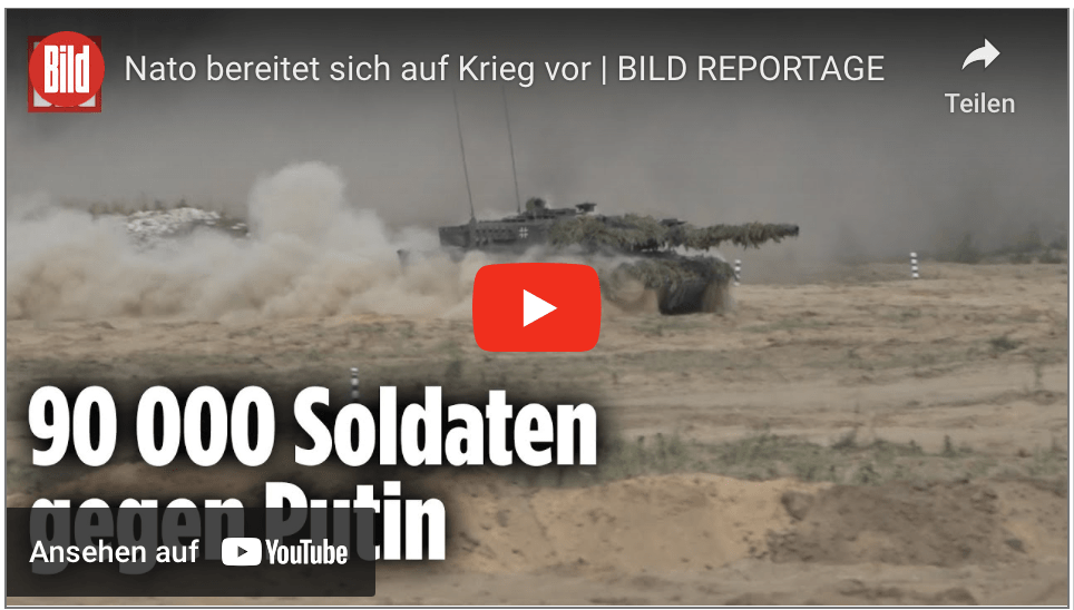 Nato bereitet sich auf Krieg vor | BILD REPORTAGE