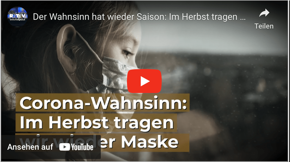 Der Wahnsinn hat wieder Saison: Im Herbst tragen wir wieder Maske!