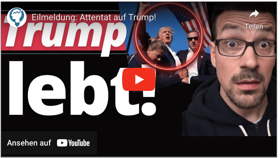 Eilmeldung: Attentat auf Trump!