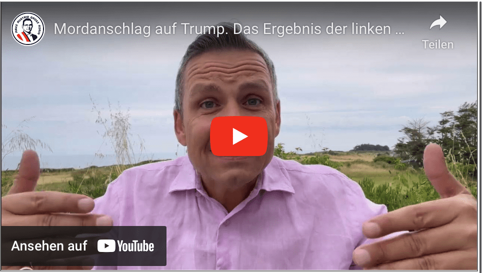 Mordanschlag auf Trump. Das Ergebnis der linken Hetze gegen den US-Herausforderer!