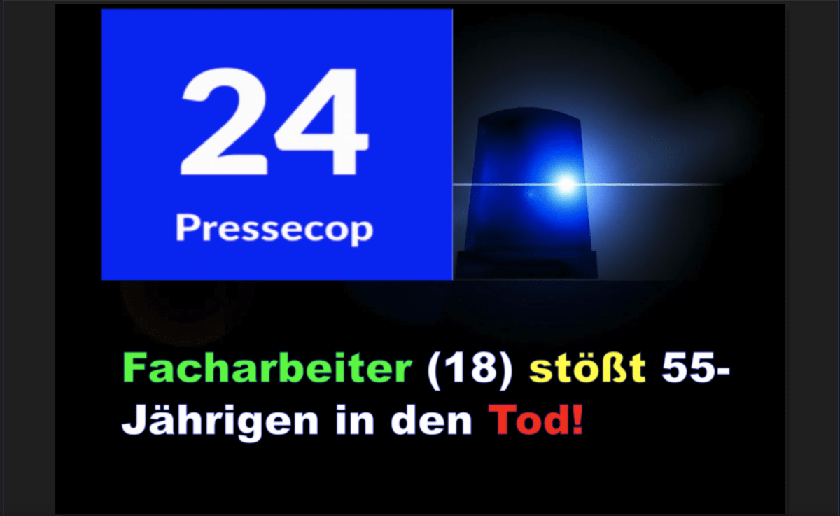 Uelzen: Facharbeiter (18) stößt 55-Jährigen in den Tod!