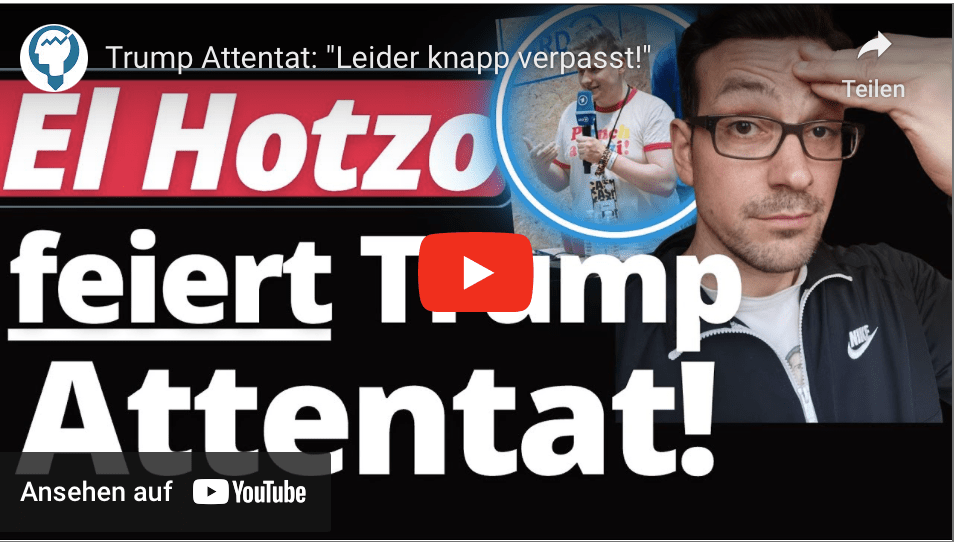 Trump Attentat: „Leider knapp verpasst!“