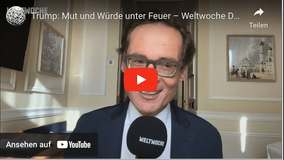 Trump: Mut und Würde unter Feuer – Weltwoche Daily DE