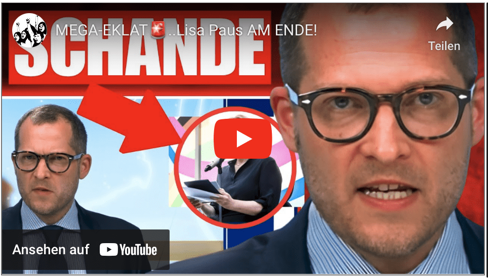 MEGA-EKLAT….Lisa Paus AM ENDE!