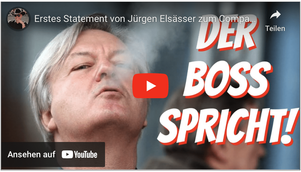Erstes Statement von Jürgen Elsässer zum Compact Verbot- Was ein Boss