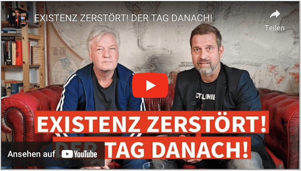 EXISTENZ ZERSTÖRT! DER TAG DANACH!