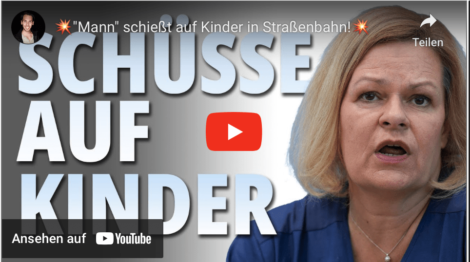 „Mann“ schießt auf Kinder in Straßenbahn!