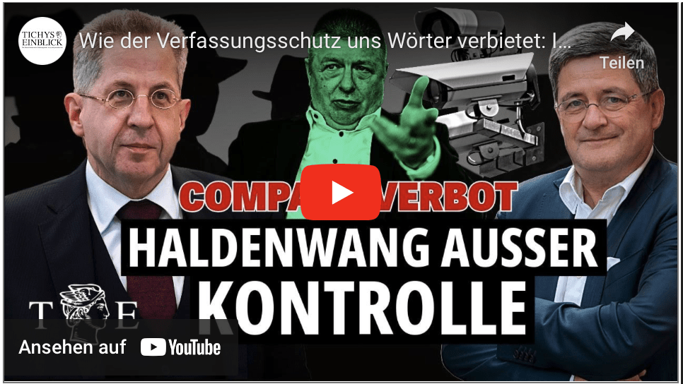 Wie der Verfassungsschutz uns Wörter verbietet: Interview mit Hans-Georg Maaßen!
