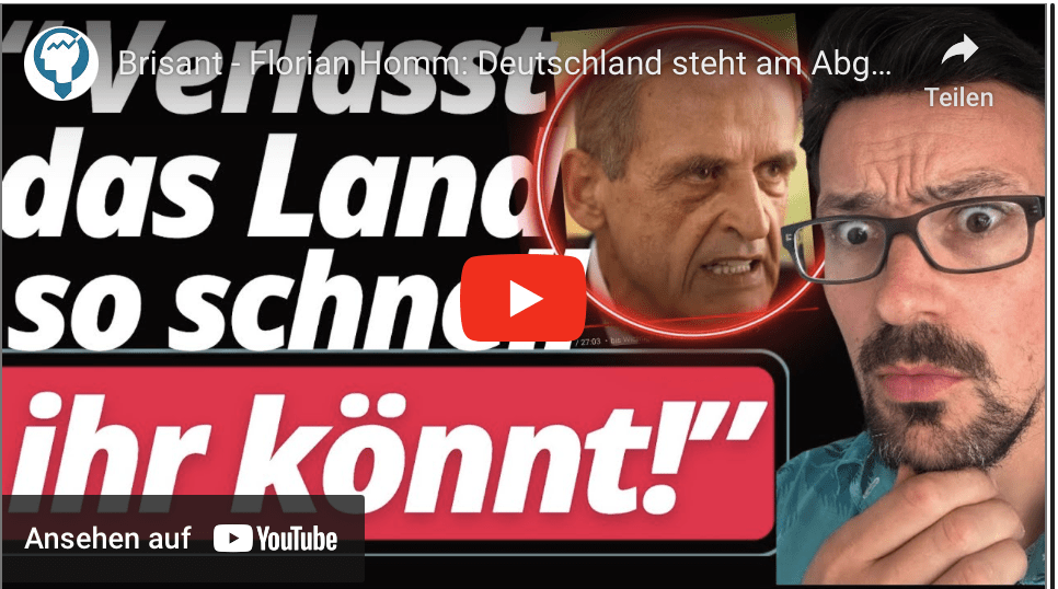 Brisant – Florian Homm: Deutschland steht am Abgrund!