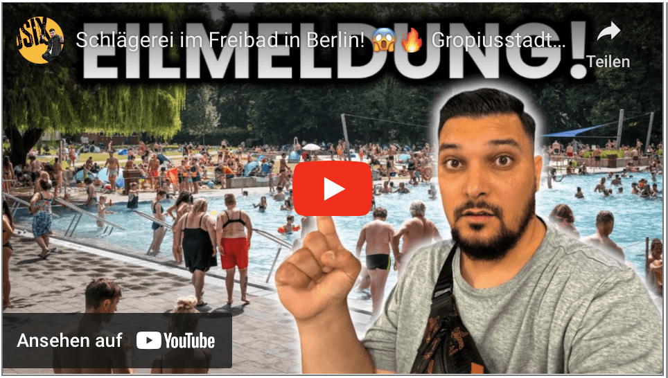 Schlägerei im Freibad in Berlin!  Gropiusstadt Neukölln!