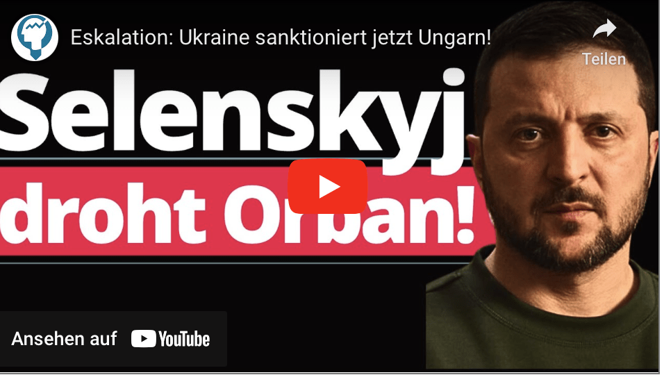 Eskalation: Ukraine sanktioniert jetzt Ungarn!