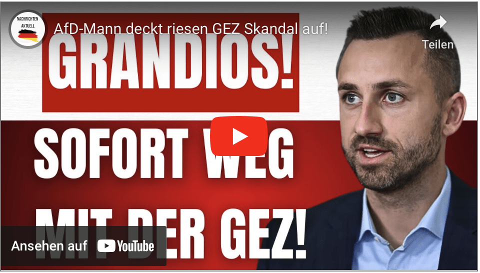AfD-Mann deckt riesen GEZ Skandal auf!