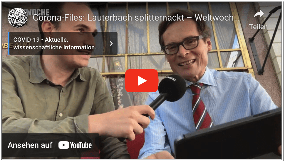 Corona-Files: Lauterbach splitternackt – Weltwoche Daily DE