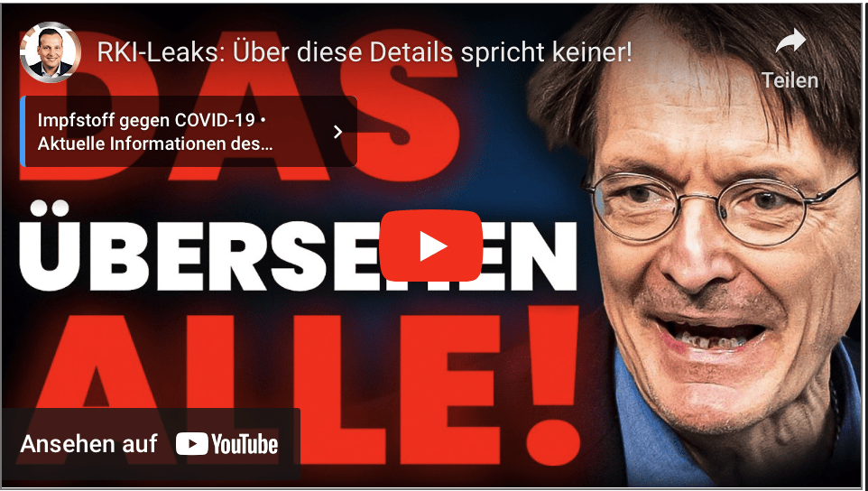 RKI-Leaks: Über diese Details spricht keiner!