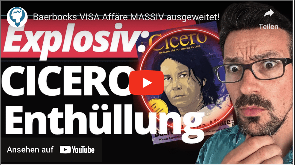 Baerbocks VISA Affäre MASSIV ausgeweitet!