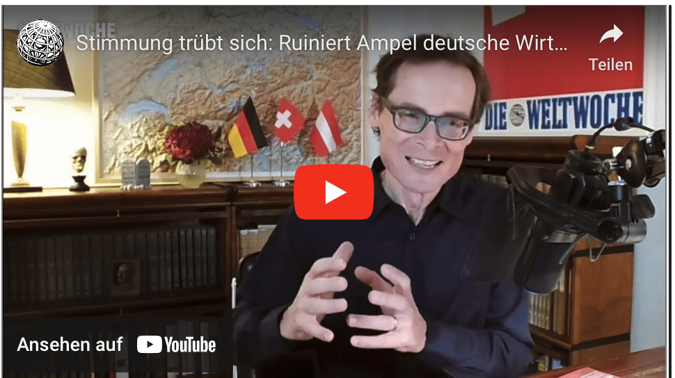 Stimmung trübt sich: Ruiniert Ampel deutsche Wirtschaft? – Weltwoche Daily DE