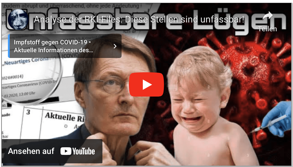 Analyse der RKI-Files: Diese Stellen sind unfassbar!