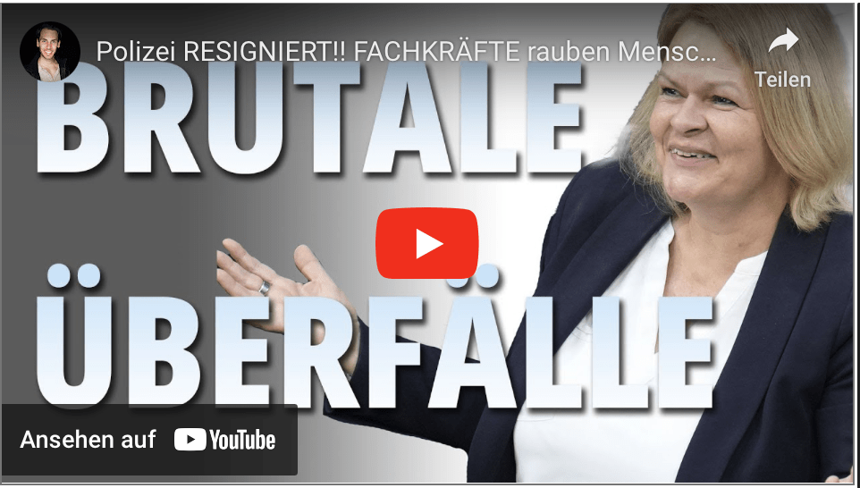Polizei RESIGNIERT!! FACHKRÄFTE rauben Menschen aus!!