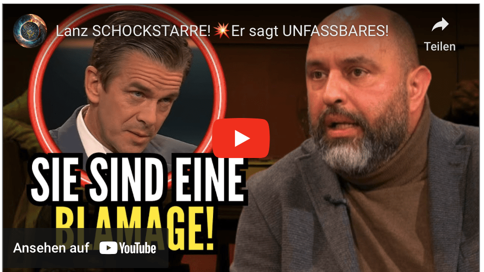Lanz SCHOCKSTARRE! Er sagt UNFASSBARES!