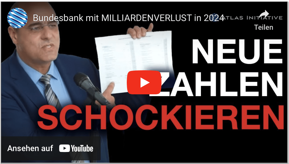 Bundesbank mit MILLIARDENVERLUST in 2024