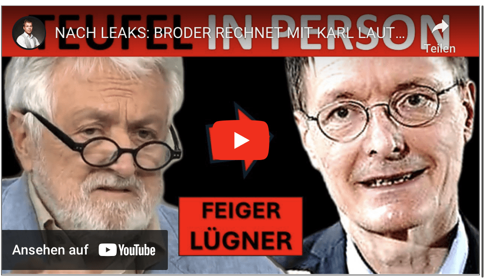 NACH LEAKS: BRODER RECHNET MIT KARL LAUTERBACH AB (part 1)