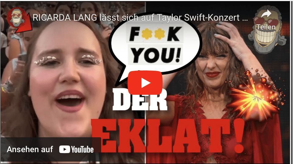 RICARDA LANG lässt sich auf Taylor Swift-Konzert GEHEN!