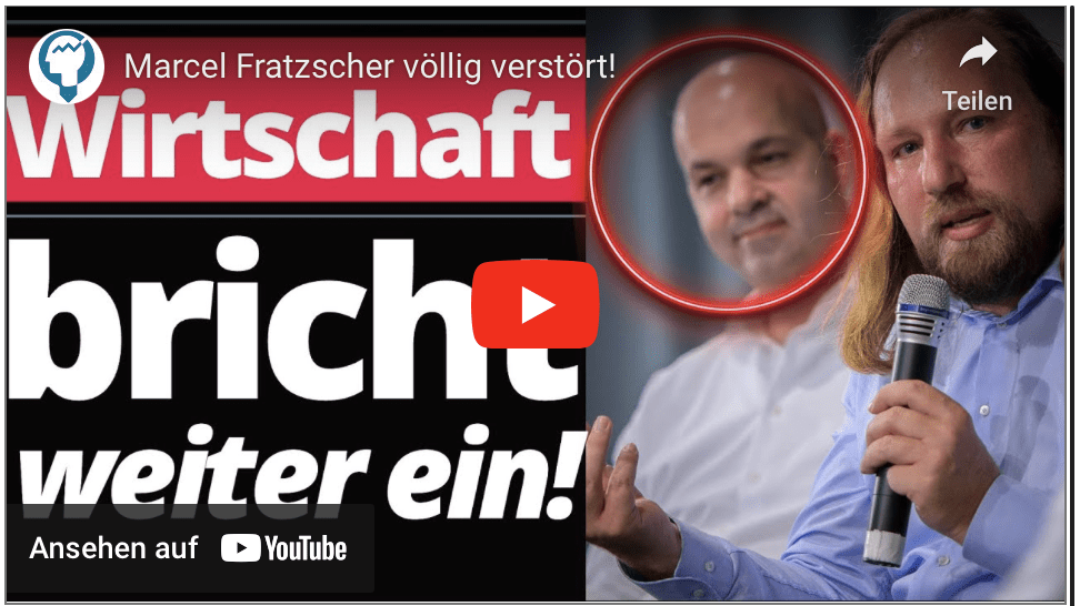 Marcel Fratzscher völlig verstört!