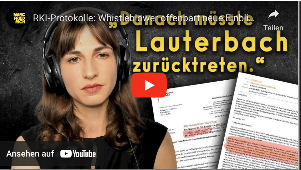RKI-Protokolle: Whistleblower offenbart neue Einblicke (Interview Aya Velázquez)!