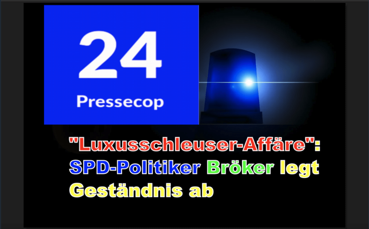 „Luxusschleuser-Affäre“: SPD-Politiker Bröker legt Geständnis ab – Bande könnte von Razzia gewusst haben!