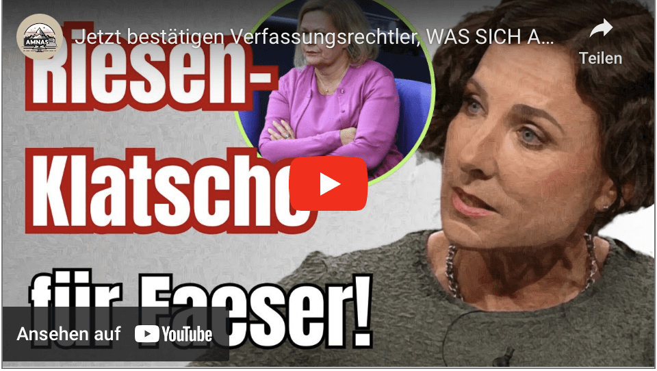 Jetzt bestätigen Verfassungsrechtler, WAS SICH ALLE DENKEN!