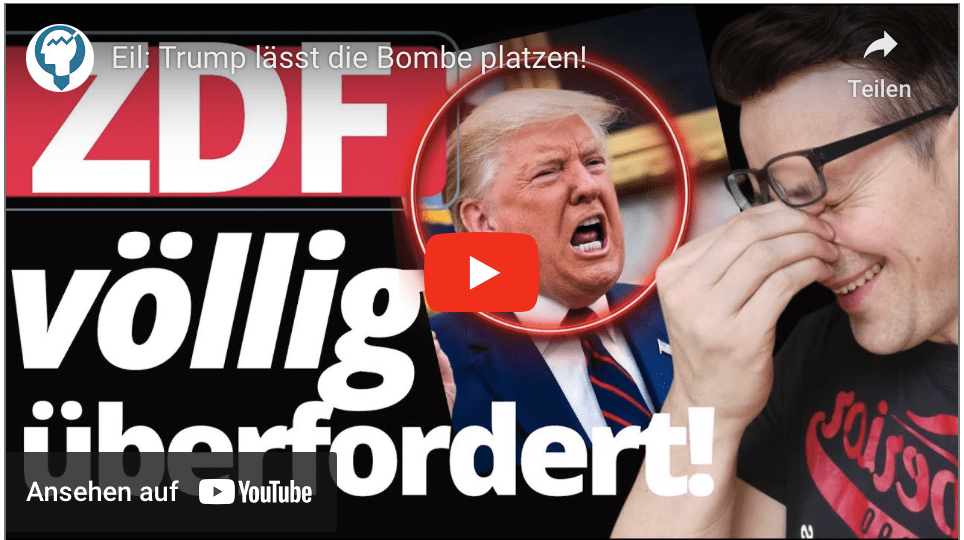 Eil: Trump lässt die Bombe platzen!