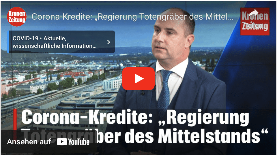 Corona-Kredite: „Regierung Totengräber des Mittelstands“ | krone.tv NACHGEFRAGT
