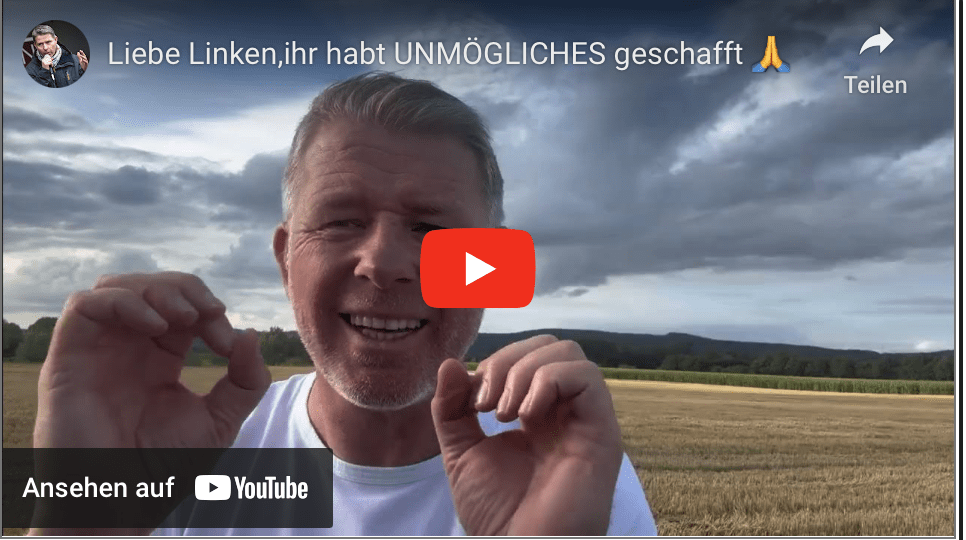 Liebe Linken,ihr habt UNMÖGLICHES geschafft