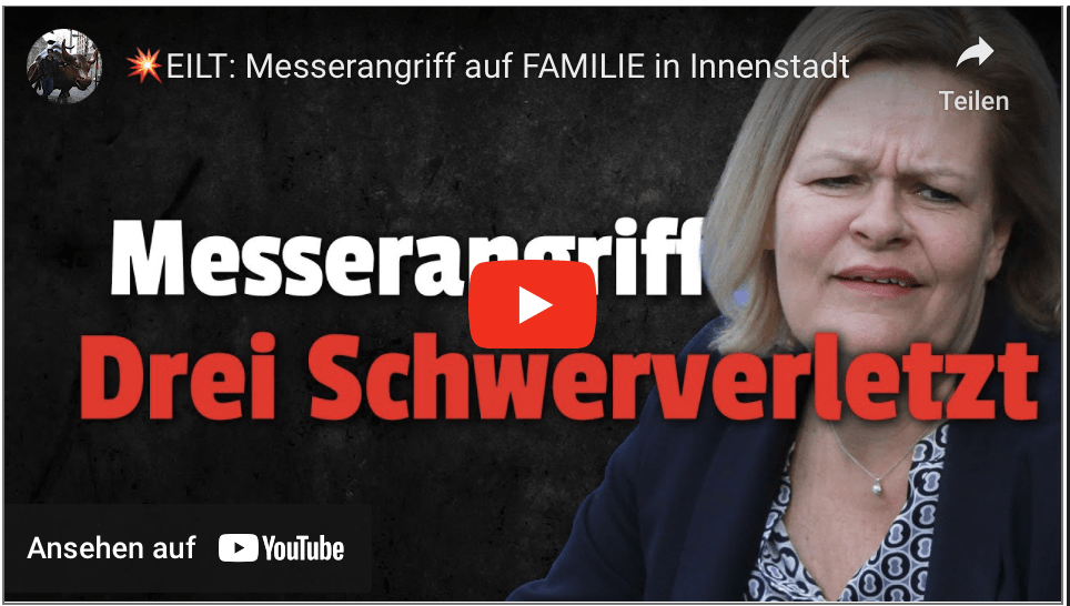 EILT: Messerangriff auf FAMILIE in Innenstadt