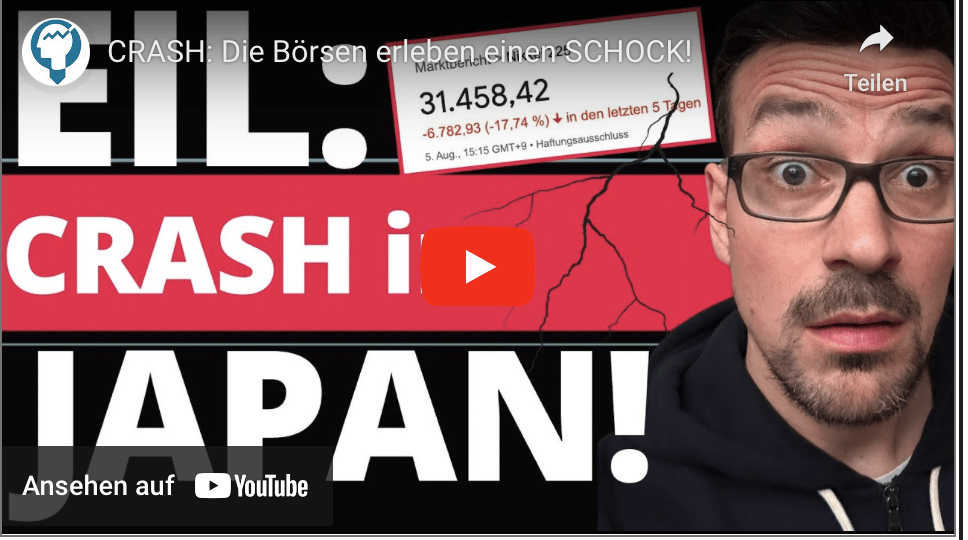 CRASH: Die Börsen erleben einen SCHOCK!