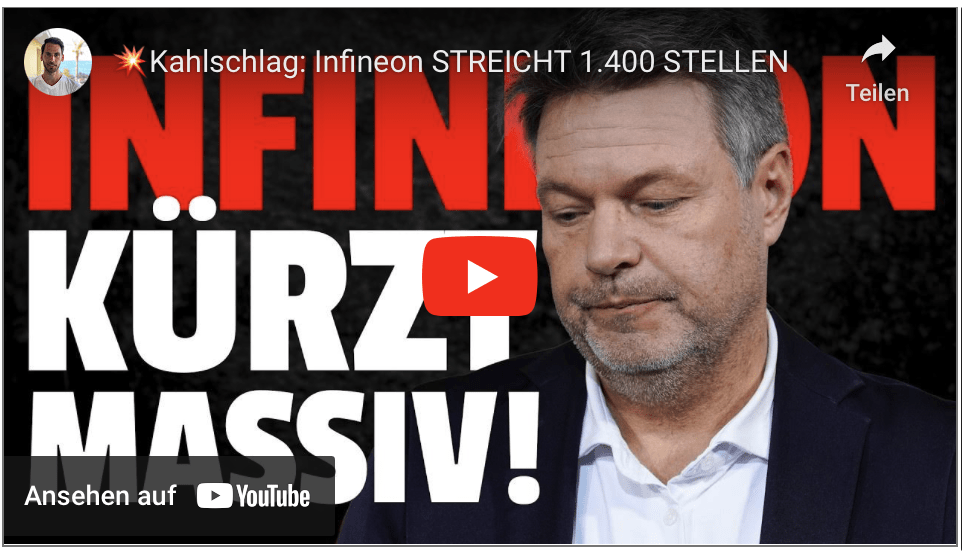 Kahlschlag: Infineon STREICHT 1.400 STELLEN
