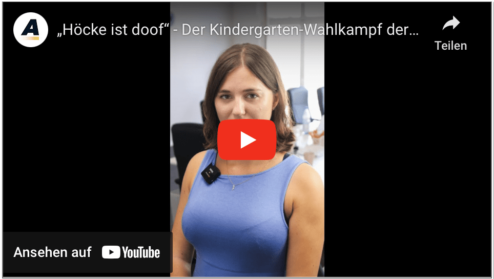 „Höcke ist doof“ – Der Kindergarten-Wahlkampf der CDU