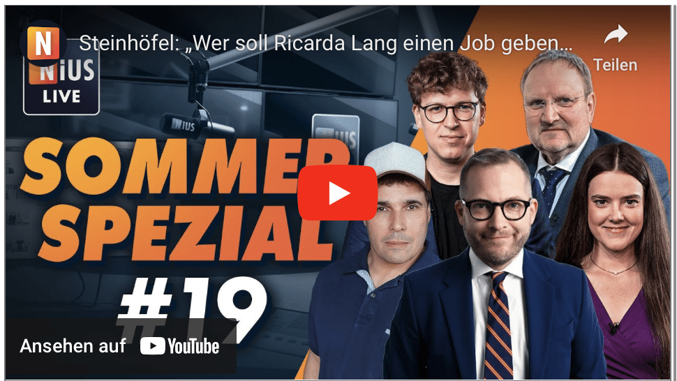 Steinhöfel: „Wer soll Ricarda Lang einen Job geben?“