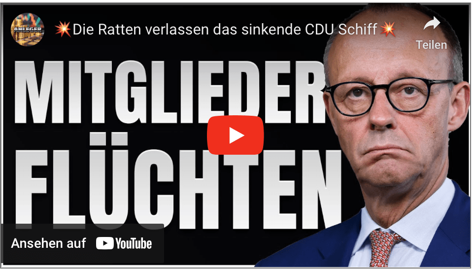 Die Ratten verlassen das sinkende CDU Schiff
