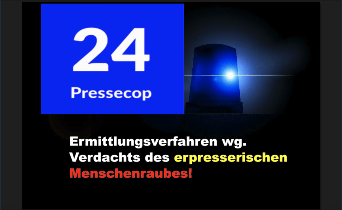 Mönchengladbach u. Viersen| Ermittlungsverfahren wg. Verdachts des erpresserischen Menschenraubes!