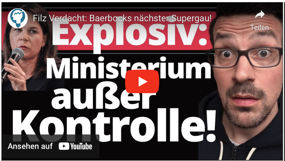 Filz Verdacht: Baerbocks nächster Supergau!