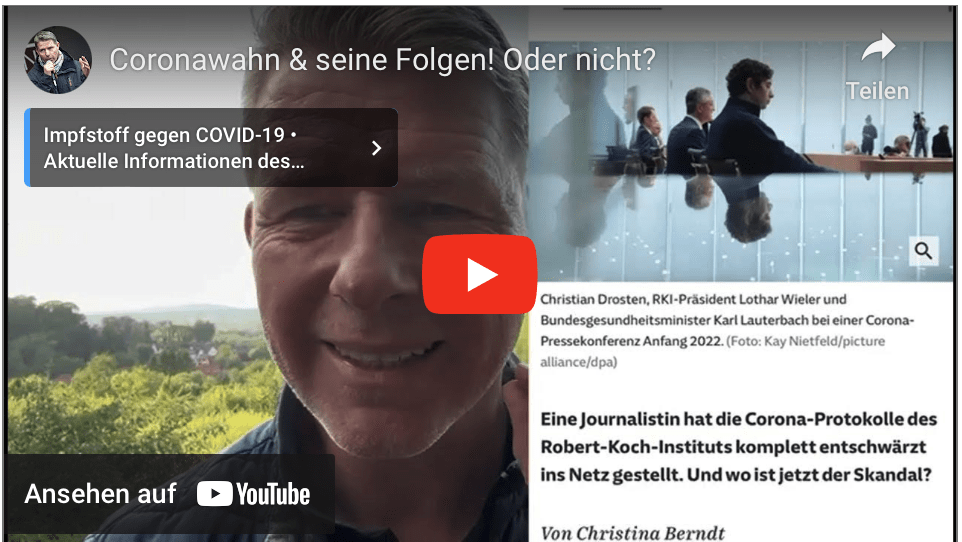 Coronawahn & seine Folgen! Oder nicht?